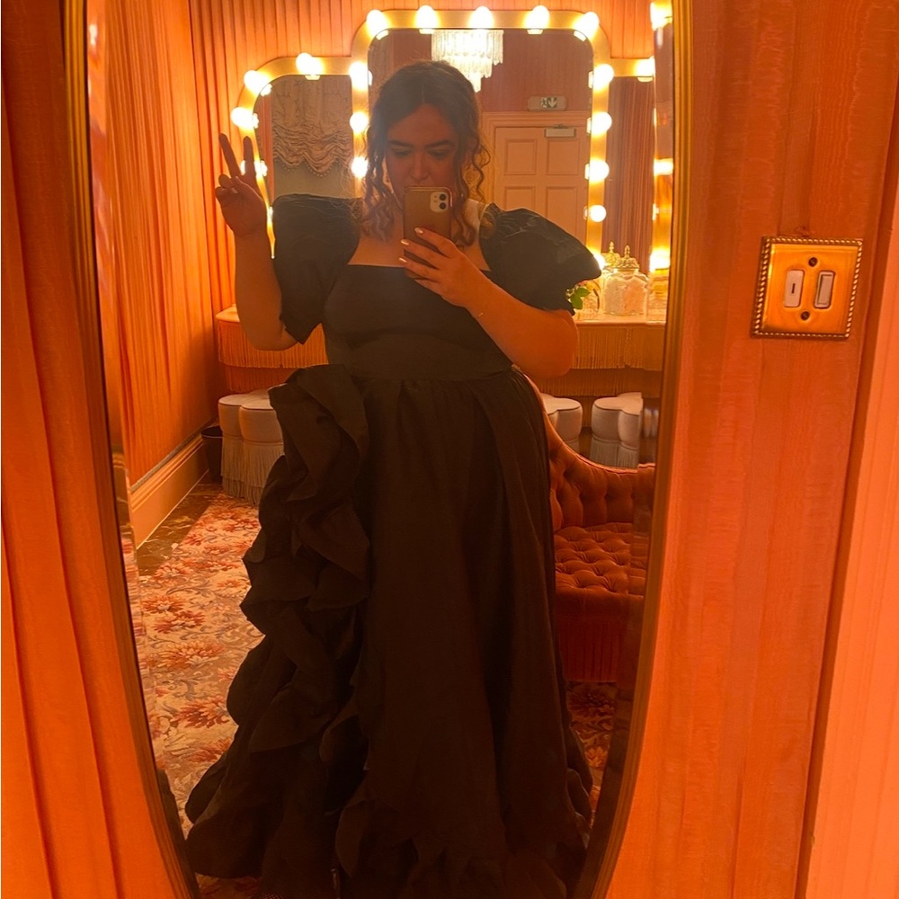 Selkie Caviar Ruffle Gown - Picture 2 of 2